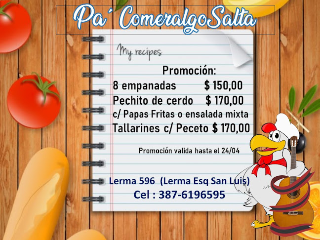 Restaurante Pa Comeralgo Salta - Gastronomía y hostelería