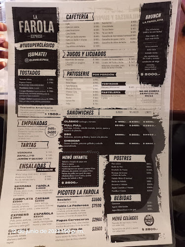 Opinii despre La Farola Express Moreno în OCT - Gastronomía y hostelería