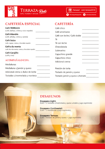 Terraza Cafeteria - Restaurante