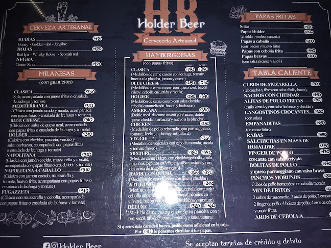 Holder Cerveza - Gastronomía y hostelería