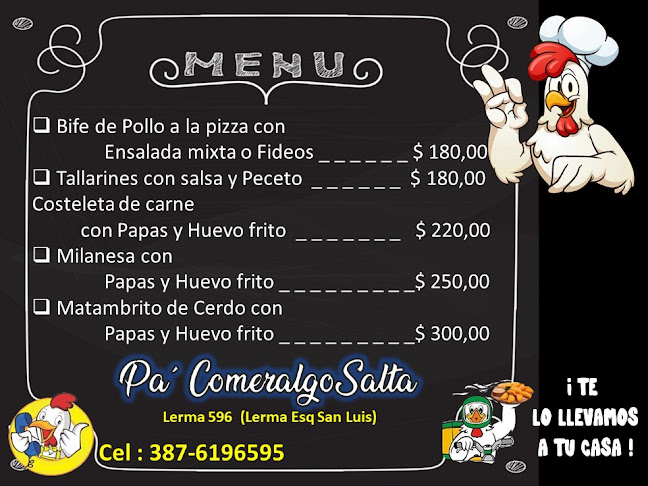 Restaurante Pa Comeralgo Salta