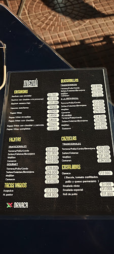 Oaxaca Tacos - Comida Mexicana, lomos y pizzas. - Villa Carlos Paz