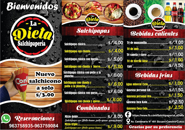 Salchipaperia La Dieta