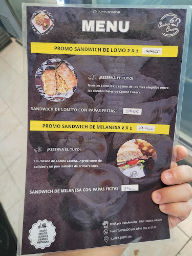 Cocina Casera - Gastronomía y hostelería