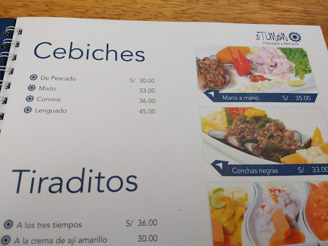 El Timón - Pescados y Mariscos - Gastronomía y hostelería