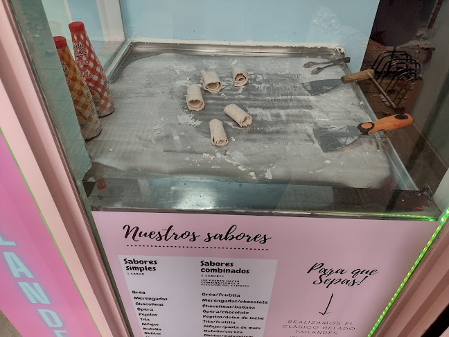 la bona plancha helados tailandés - Gastronomía y hostelería