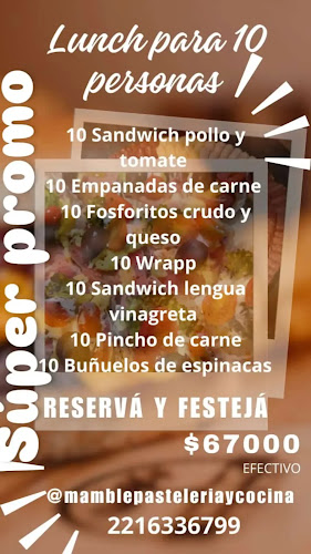 Mamblé Pastelería y Cocina