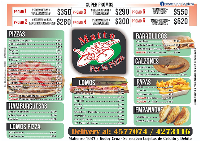 Matto Per la Pizza - Godoy Cruz