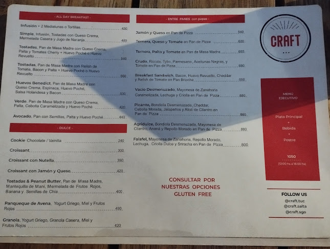 CRAFT Av. Perón - Gastronomía y hostelería