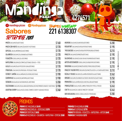 Mandinga pizzas ( cambio de firma!!! Probá las nuevas variedades!!!!!! - Gastronomía y hostelería
