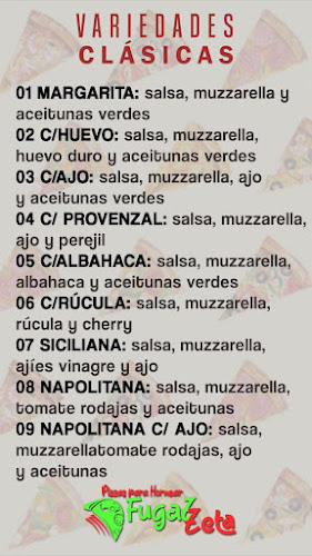 FugazZeta - Gastronomía y hostelería