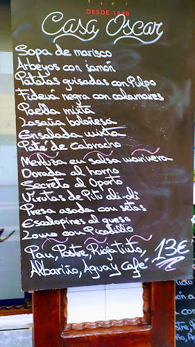 Restaurante Casa Óscar - Gastronomía y hostelería