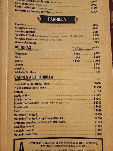Atenas Parrilla Resto - La Plata