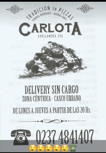 Opinii despre Carlota Pizzas în Gral. Rodríguez - Gastronomía y hostelería
