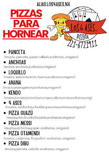 Pizzería Los 4 Ases av7 - La Plata