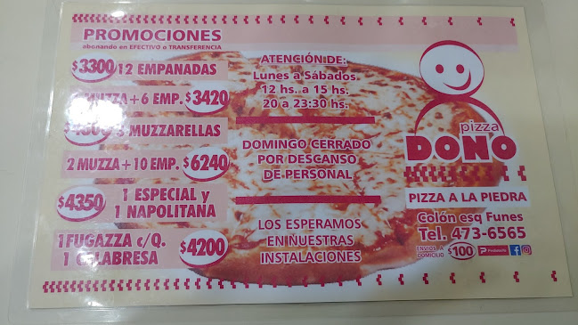 Opinii despre Dono pizza în Mar del Plata - Gastronomía y hostelería