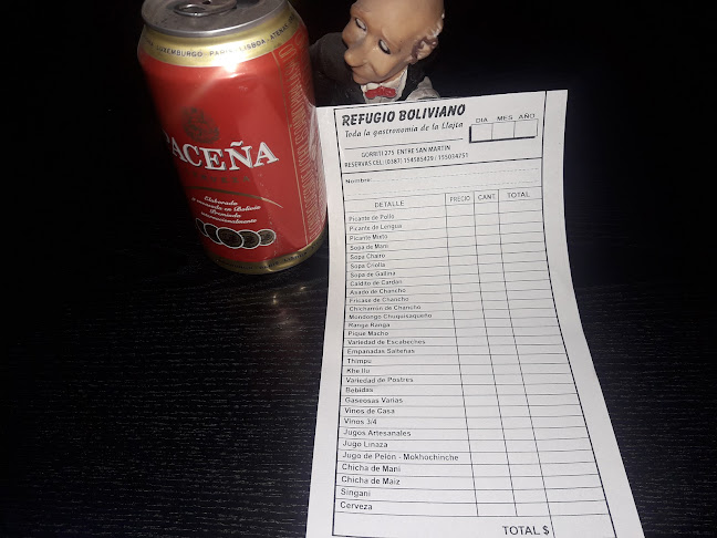 Opinii despre Refugio Boliviano în Salta - Gastronomía y hostelería