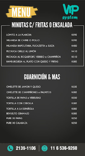 VIP System - Gastronomía y hostelería