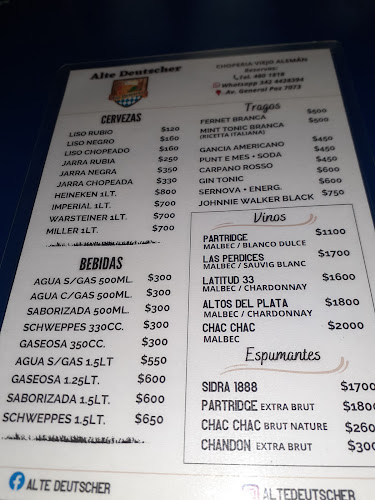 Opinii despre Alte Deutscher Santa Fe (Choperia Viejo Alemán) în Santa Fe de la Vera Cruz - Gastronomía y hostelería