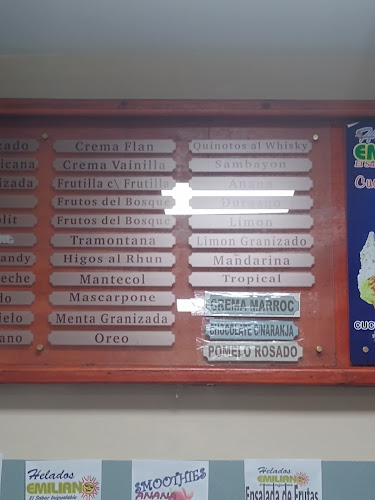 Helados Emiliano - Gastronomía y hostelería
