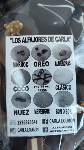 Alfajores artesanales "Los alfajores de Carla"