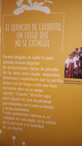 Opinii despre El Quincho de Chiquito în Santa Fe de la Vera Cruz - Gastronomía y hostelería