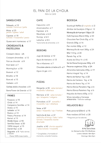 Panadería El Pan De La Chola