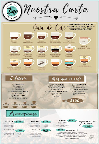 Tina cafetería