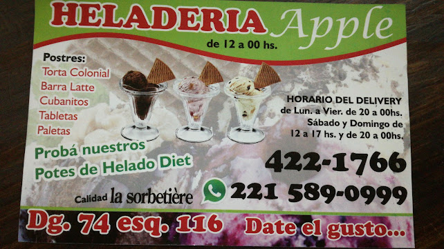 Heladeria Apple - La Plata