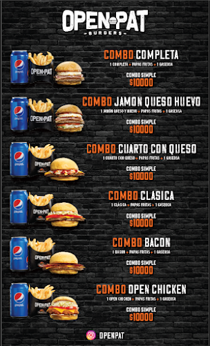 Open Pat Burgers - San Miguel