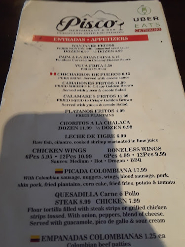 Comentarii opinii despre Pisco Restaurant and Bar