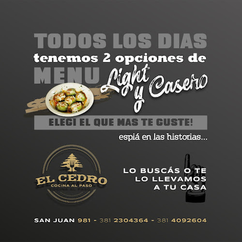 El Cedro - Cocina al paso