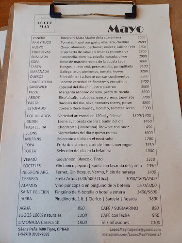 López May, Pulpería - Tigre