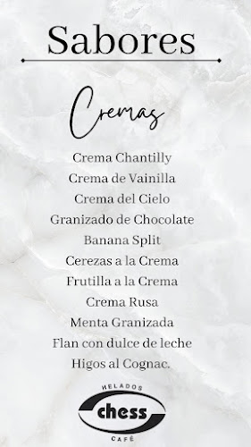 Chess Helados - Café