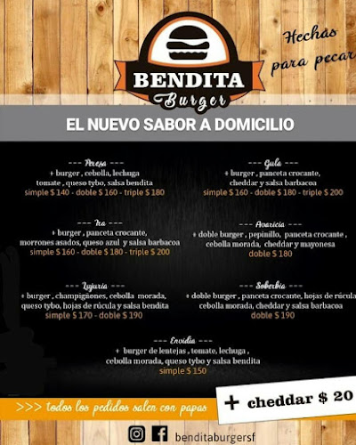 Bendita Burger - Santa Fe