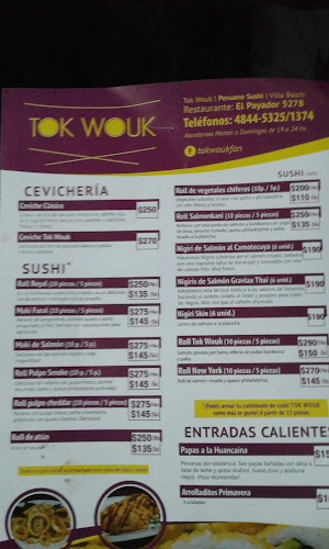 RESTAURANTE TOK WOUK - Gastronomía y hostelería