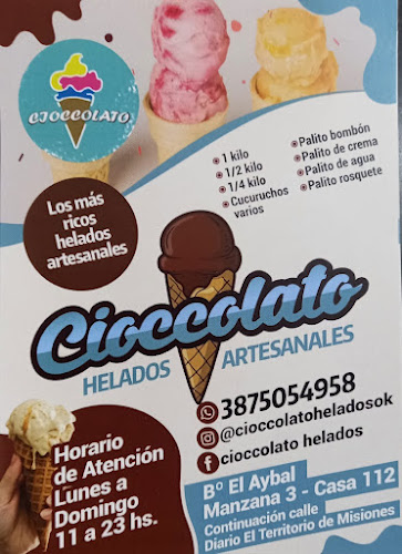 Cioccolato Helados - Salta