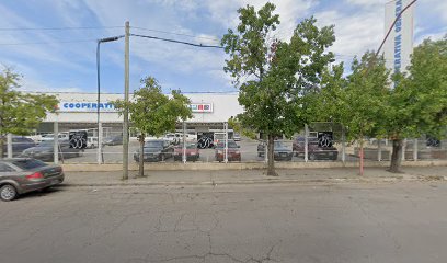 Patio De Comidas Azul